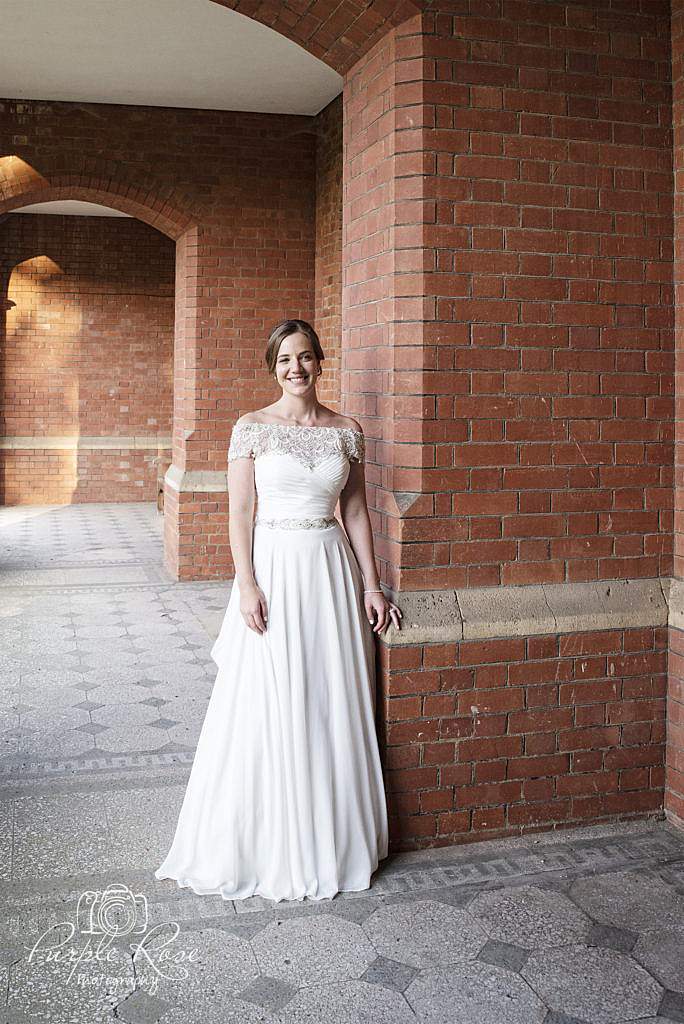 Bridal portrait at Bedford School 5