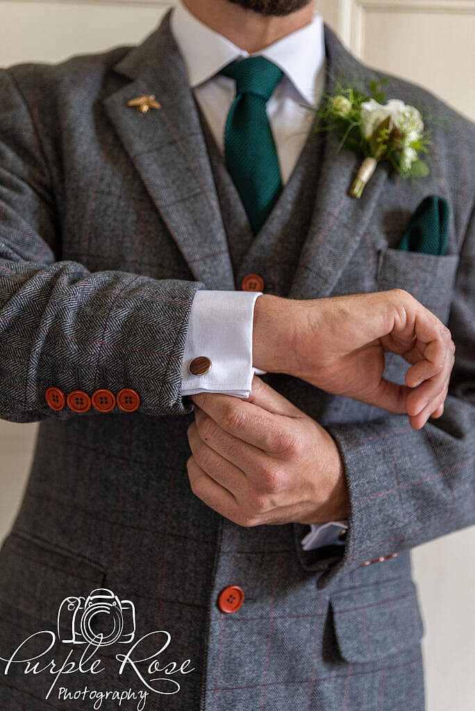 Grooms cufflinks