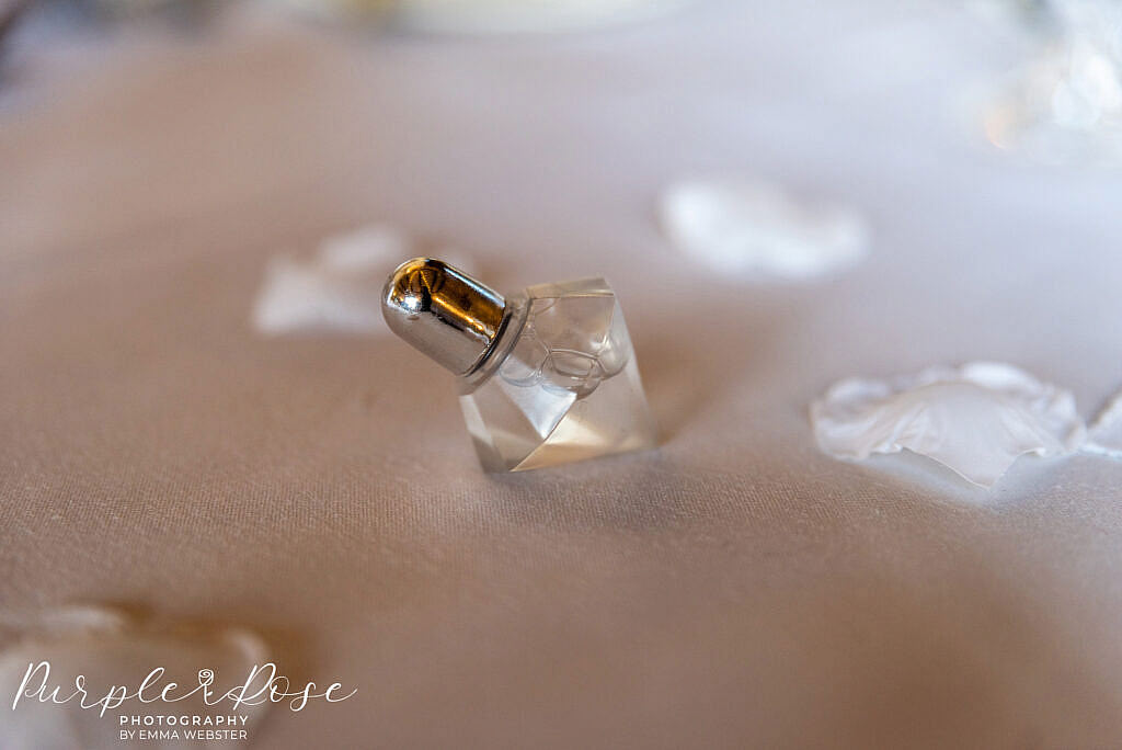 Perfume wedding favour