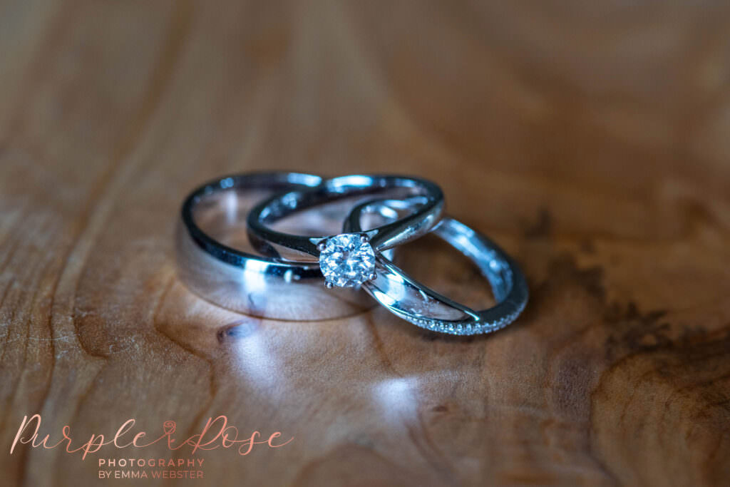 Wedding and engagement rings