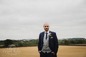 Portrait of a groom