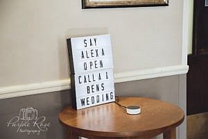 Alexa wedding seating plan