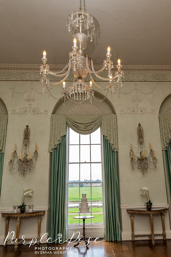 Chandelier at Kelmarsh Hall Northampton