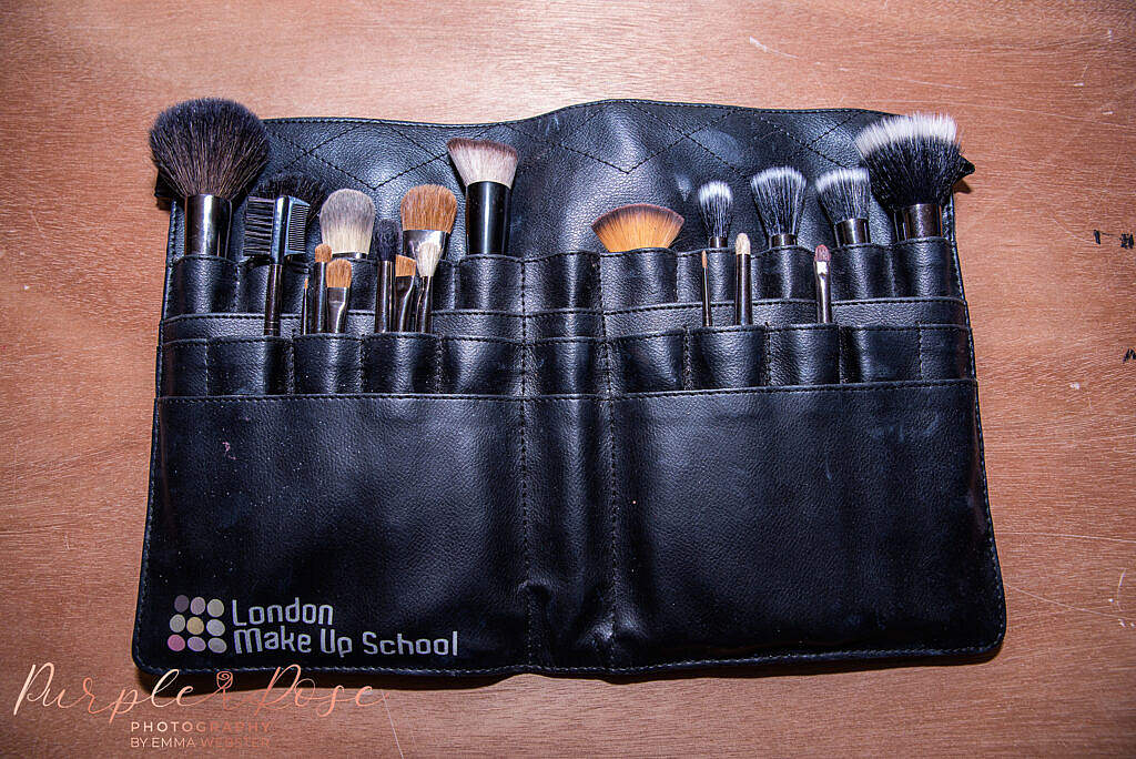 Make up artists brushes