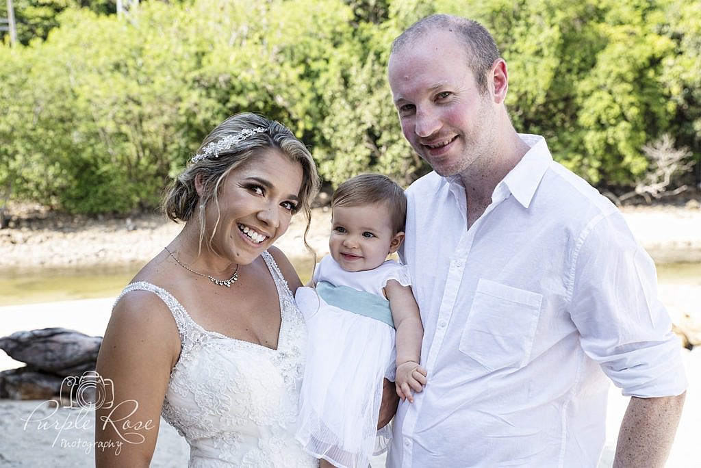 Beach wedding photography