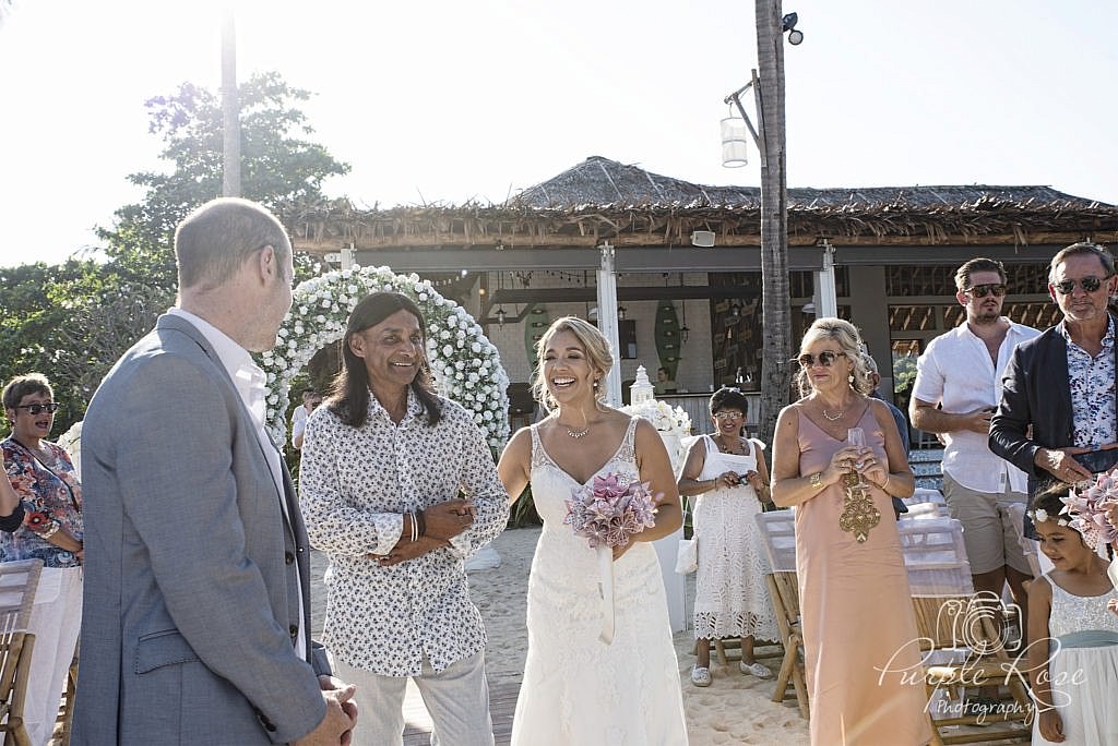 Beach wedding photography