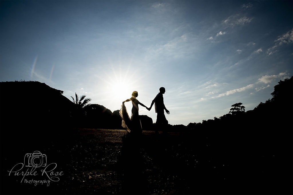 Beach wedding photography