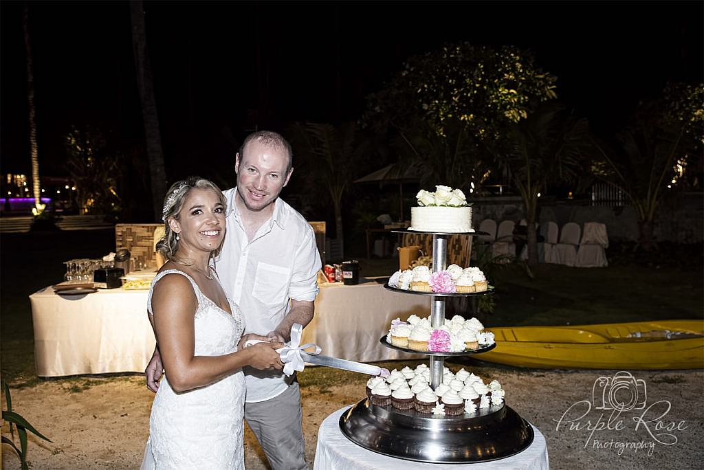 Beach wedding photography