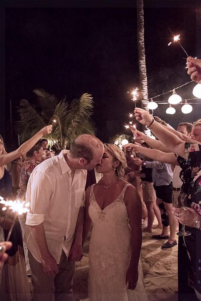 Beach wedding photography