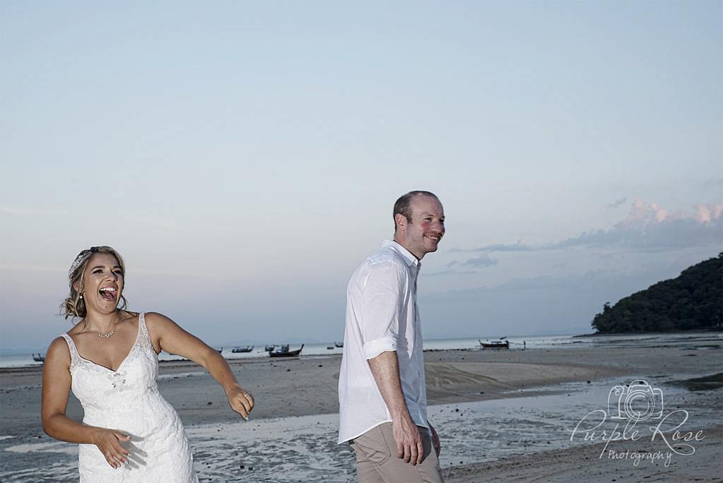 Beach wedding photography