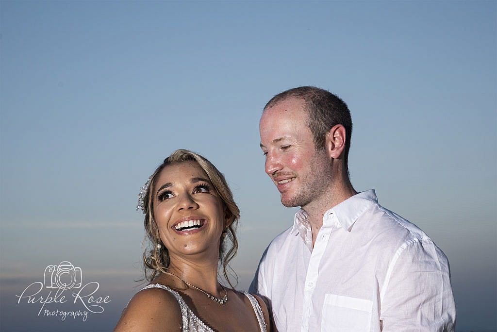 Beach wedding photography