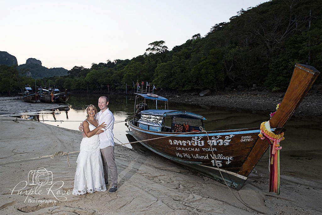 Beach wedding photography