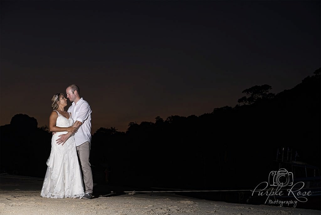 Beach wedding photography