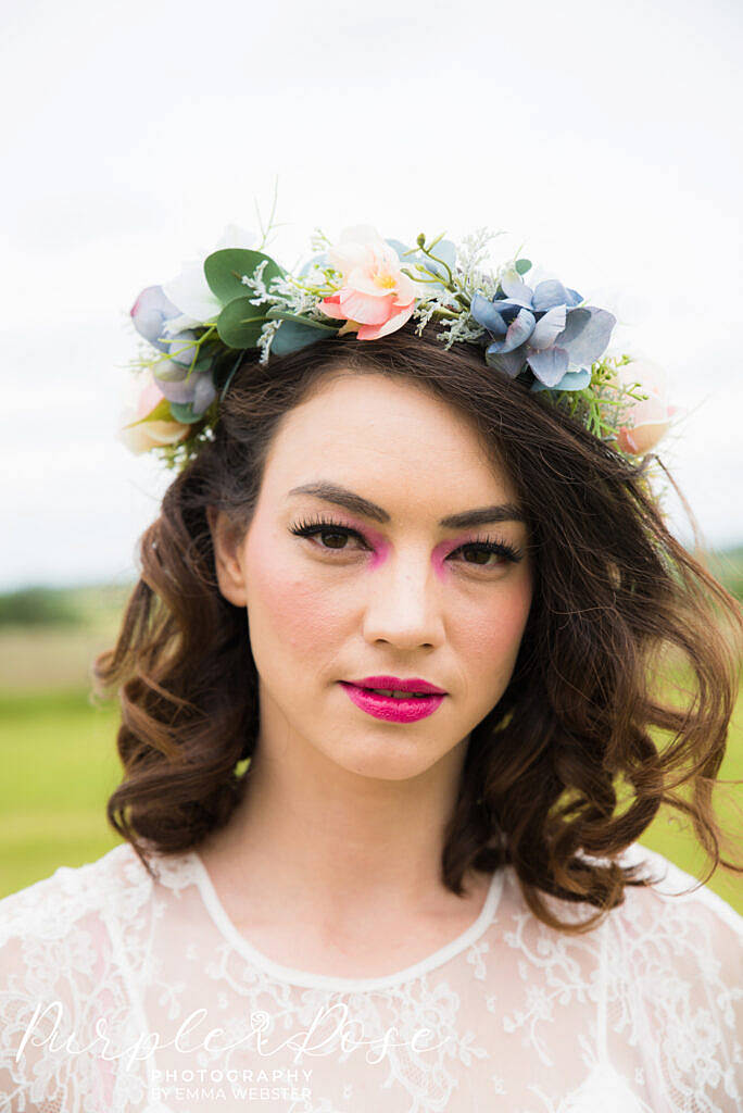 Festival bridal make up