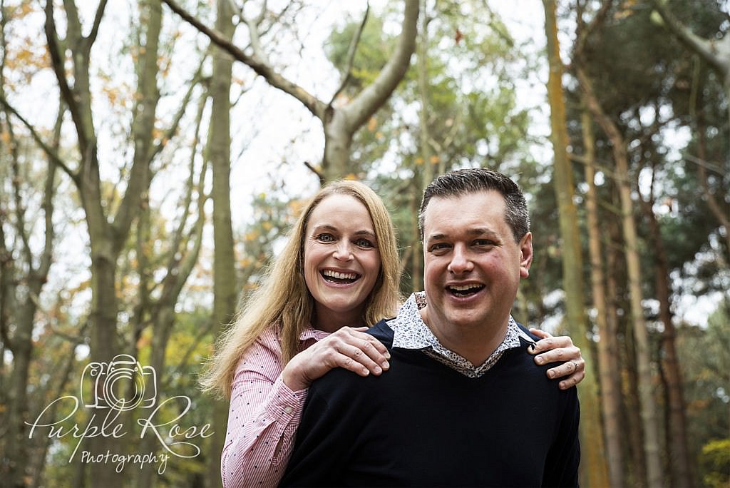 Pre wedding shoot in a forest