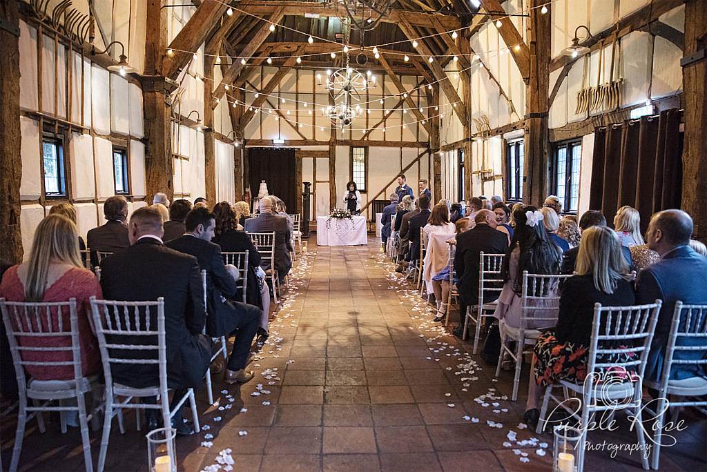 Everyone waiting for the bride to arrive