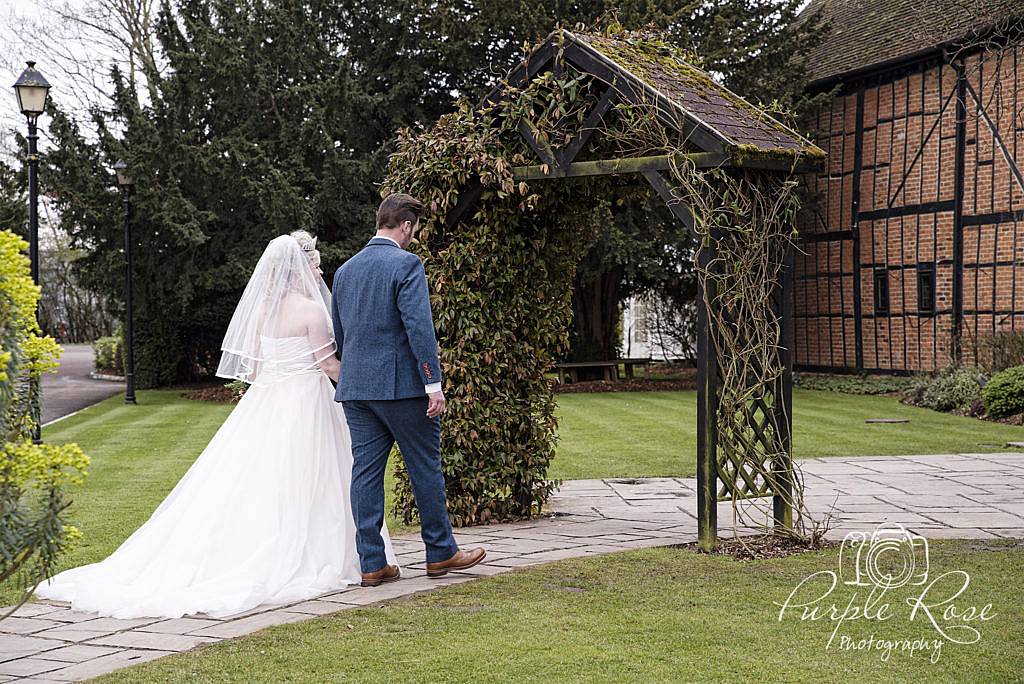 Bride and groom couple photo