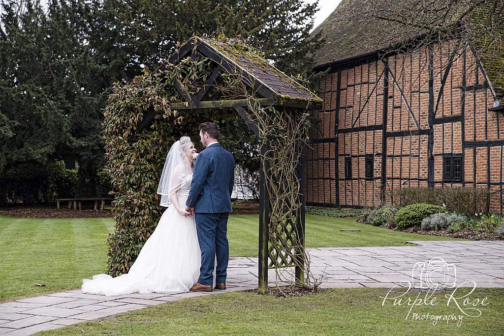 Bride and groom couple photo