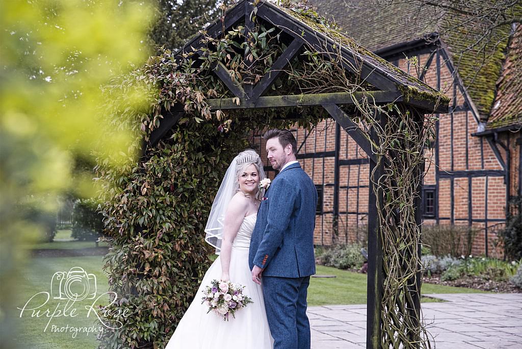 Bride and groom couple photo