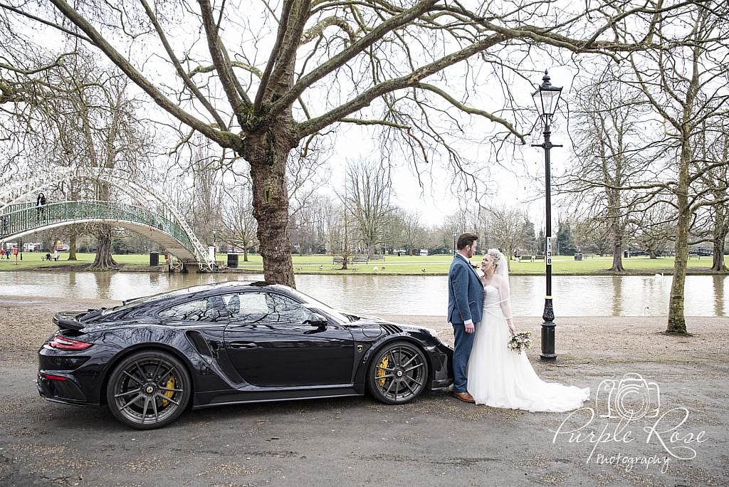 Bride and groom couple photo