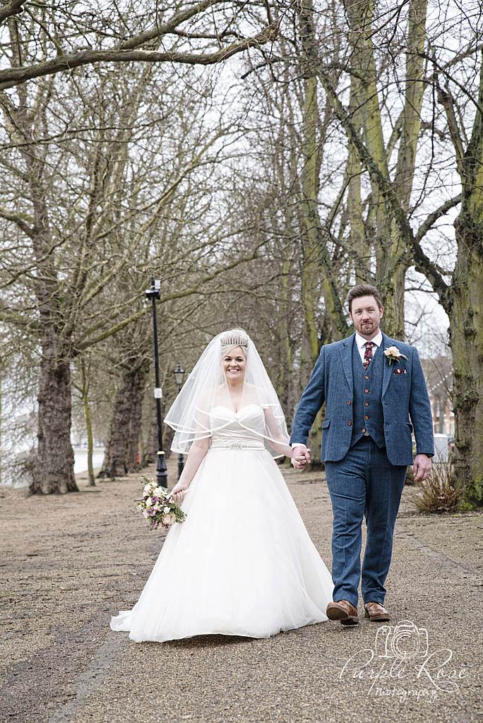 Bride and groom couple photo