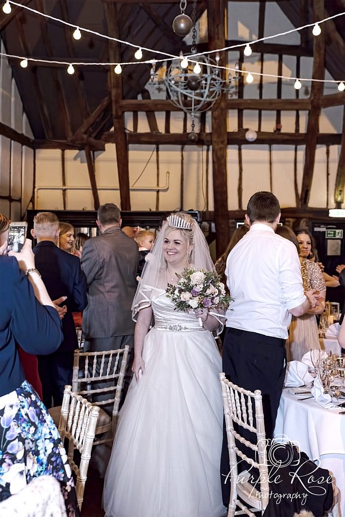 Bride with her guests