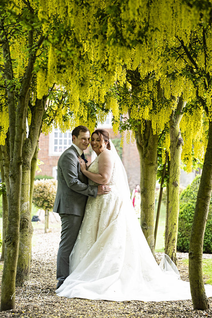 Summer wedding photography at Chicheley Hall