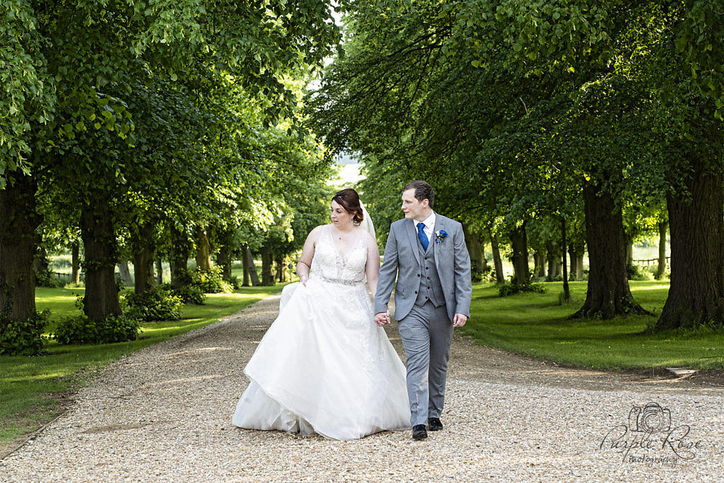 Summer wedding photography at Chicheley Hall