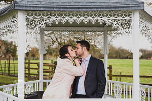 Woughton House winter wedding