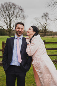 Woughton House winter wedding