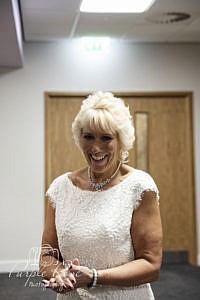 Bride at Milton Keynes Registry office