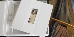 Boxed fine art photo book