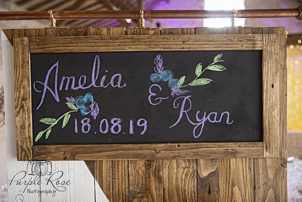 Wedding sign