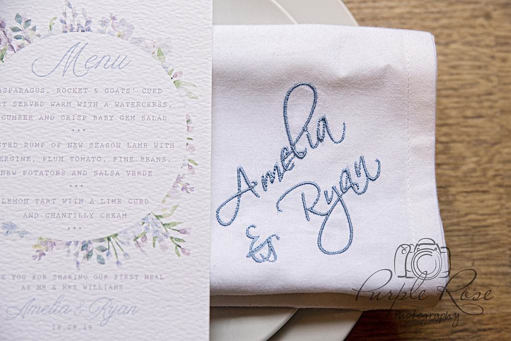 Wedding stationary