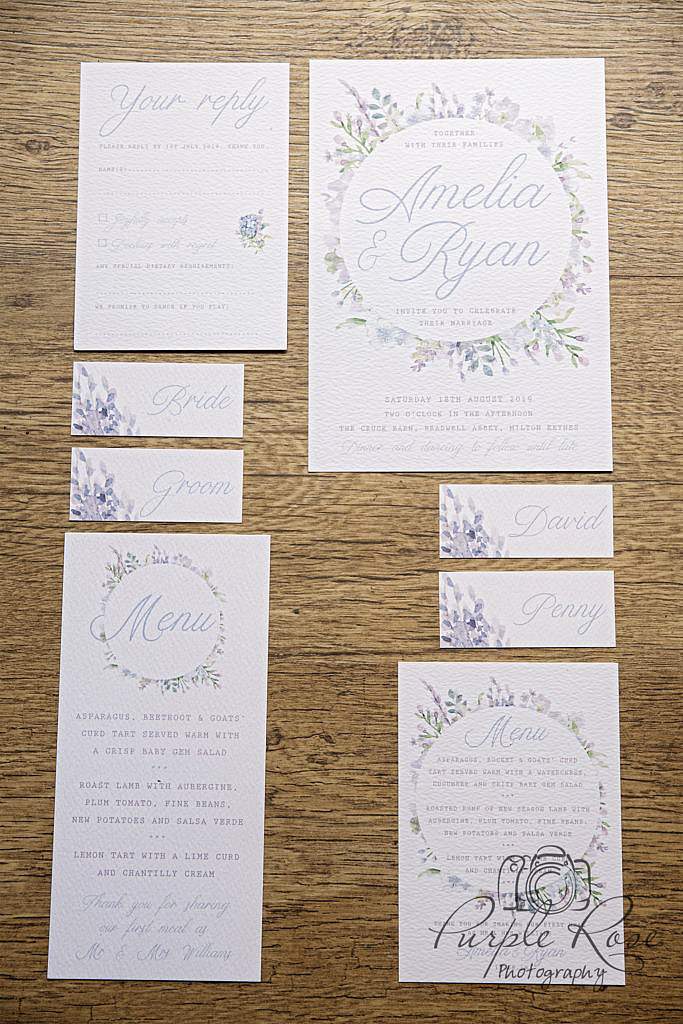 Wedding stationary