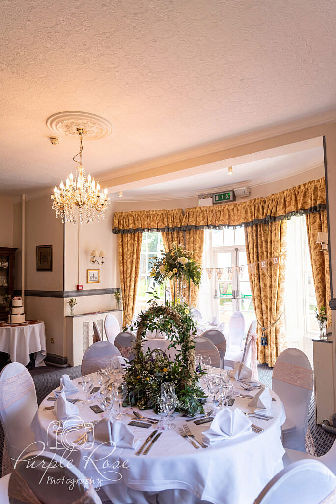 Reception room at The Woodlands Manor Bedford