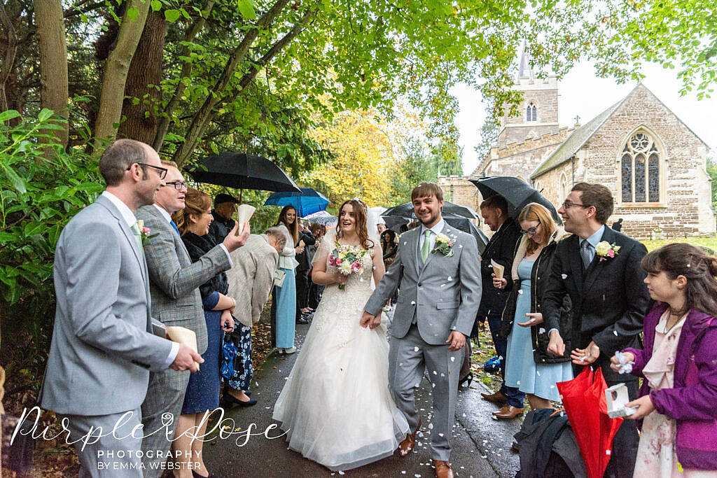 Confetti in the rain