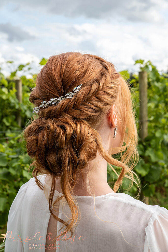 bridal hair style